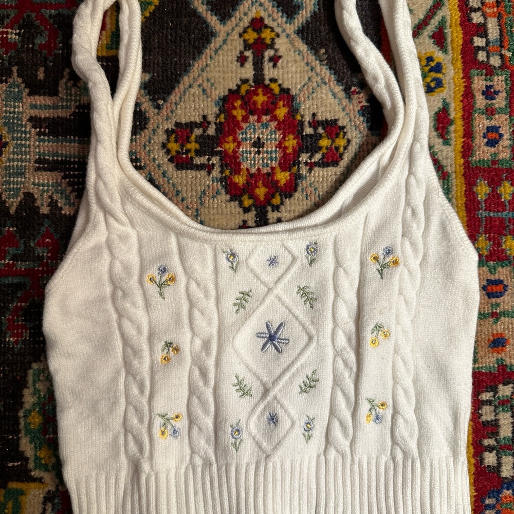 Glassons Crop Sweater Tank